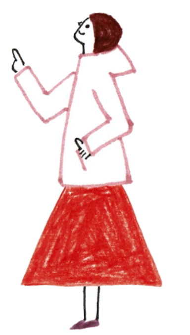 女性のイラスト