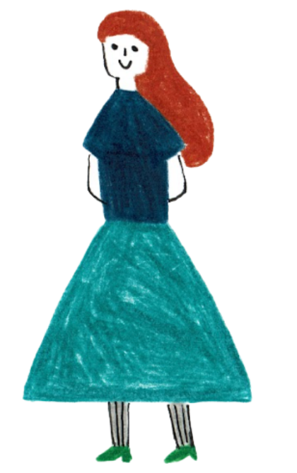 女性のイラスト